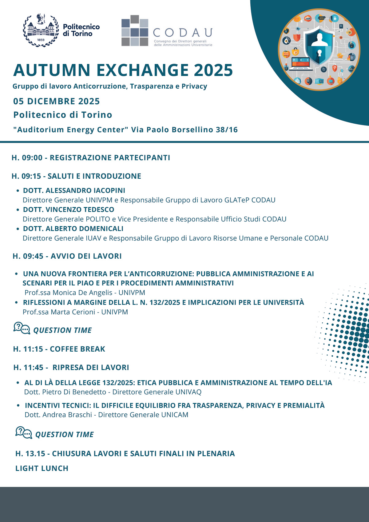 Locandina 5 dicembre 2025